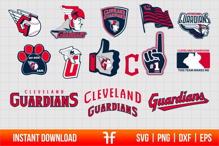 Cleveland Guardians SVG Bundle - Gravectory