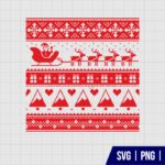 Ugly Christmas Sweater SVG