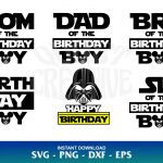 star wars birthday boy svg
