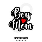boy mom svg