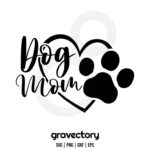 dog mom svg