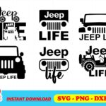 jeep life svg bundle