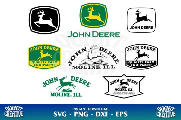 John Deere Logo SVG Bundle - Gravectory