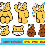 pudsey bear svg