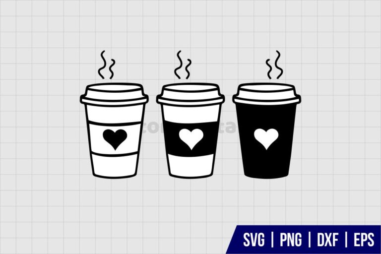 Coffee Cup SVG - Gravectory