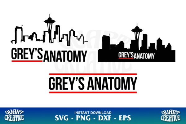 Greys Anatomy SVG - Gravectory