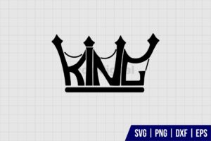 King Crown SVG