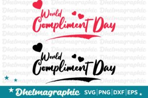 National Compliment day SVG