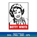 betty white svg