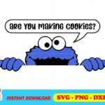 cookie monster SVG Cricut