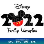 disney family vacation 2022 svg