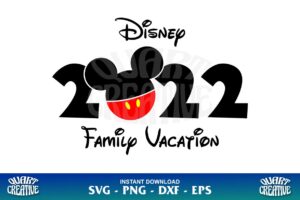 disney family vacation 2022 svg