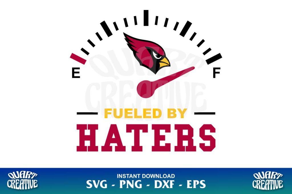 fueled by haters arizona cardinals svg Fueled By Haters Arizona Cardinals SVG