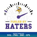 fueled by haters minnesota vikings svg