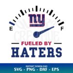 fueled by haters new york giants svg