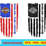 harley davidson flag svg