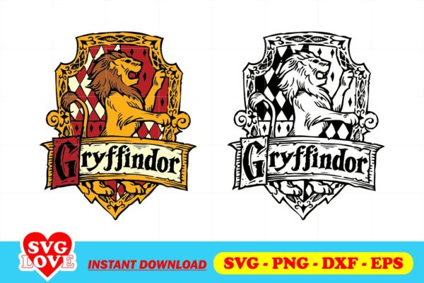 Harry Potter Gryffindor SVG - Gravectory