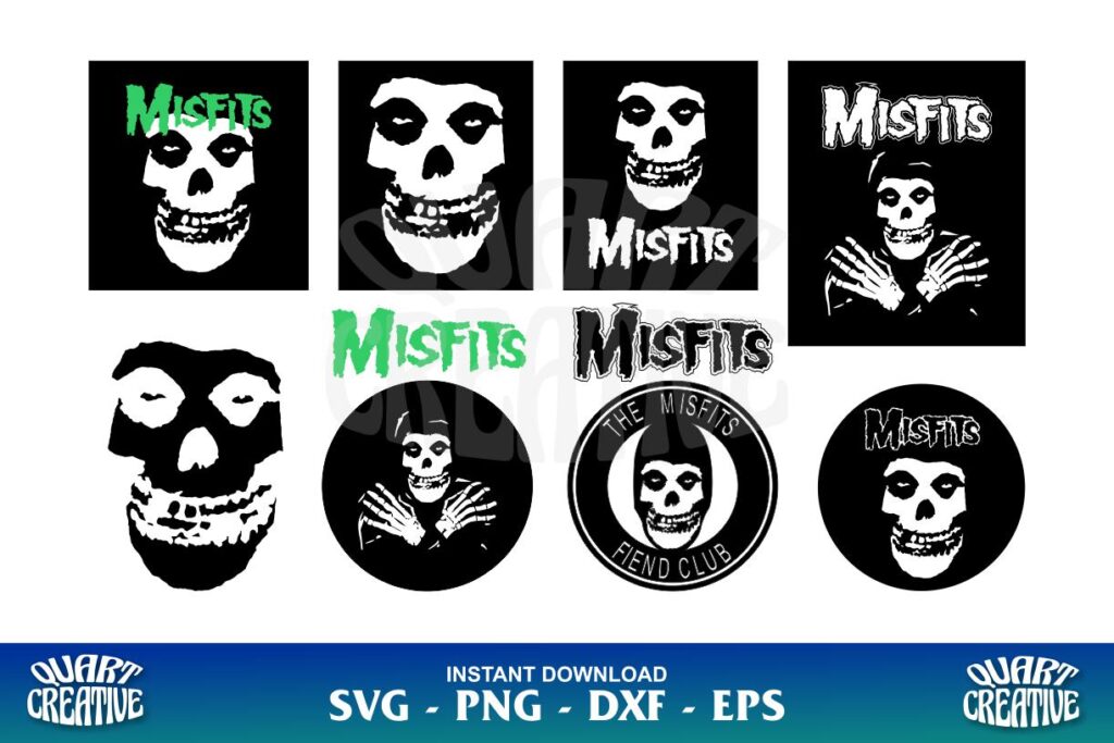 misfits logo svg bundle