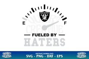 oakland raiders fueled by haters svg