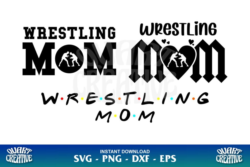 wrestling mom svg Wrestling Mom SVG
