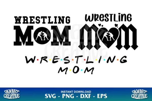 Wrestling Mom SVG - Gravectory