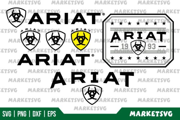 Ariat Logo SVG Bundle - Gravectory