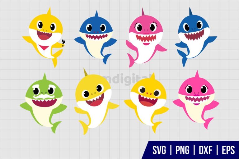 Baby Shark SVG Bundle - Gravectory