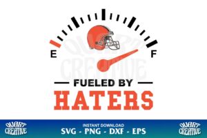 Cleveland Browns fueled by haters svg