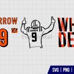 Joe Burrow SVG