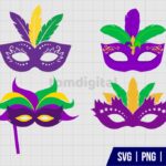 Mardi Gras Mask SVG