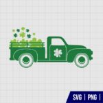 St Patricks Truck SVG