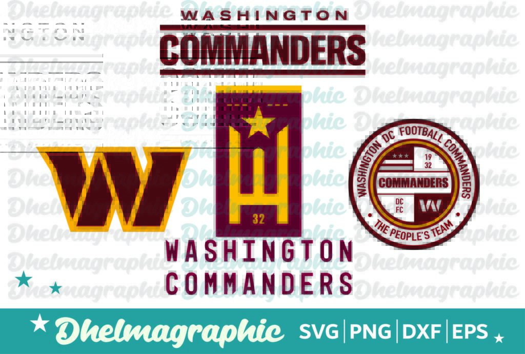 Washington Commanders SVG, NfL Football BUNDLE - Gravectory