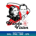 couple wandavision svg