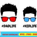 dad life svg kid life svg