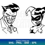 Joker Couple SVG