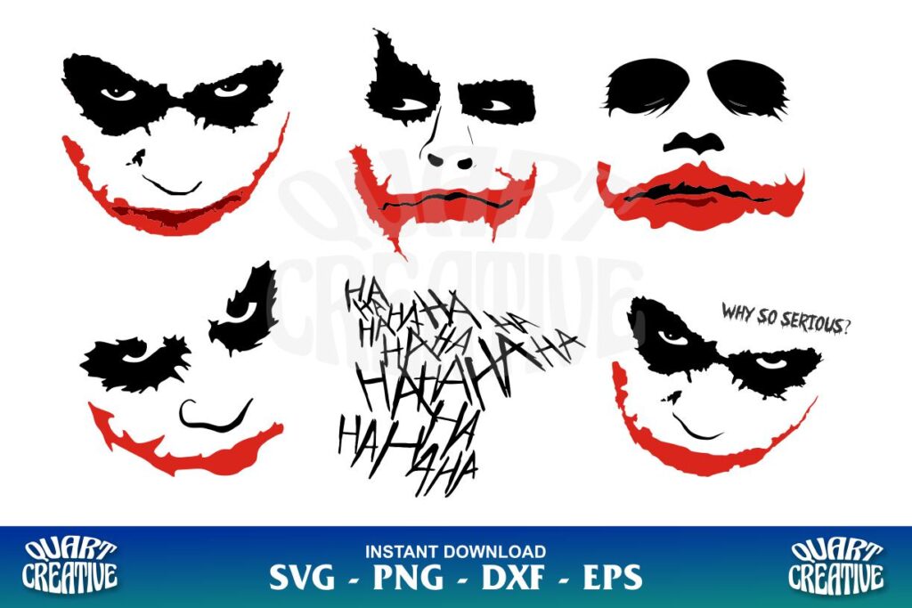 joker face svg Joker Face SVG