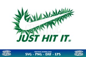 just hit it nike svg