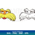 lorax face svg