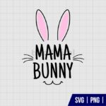 Mama Bunny SVG