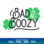 bad and boozy svg