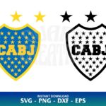 club atletico boca juniors logo svg