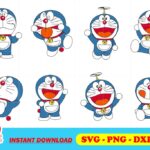 doraemon svg bundle
