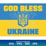 god bless ukraine svg