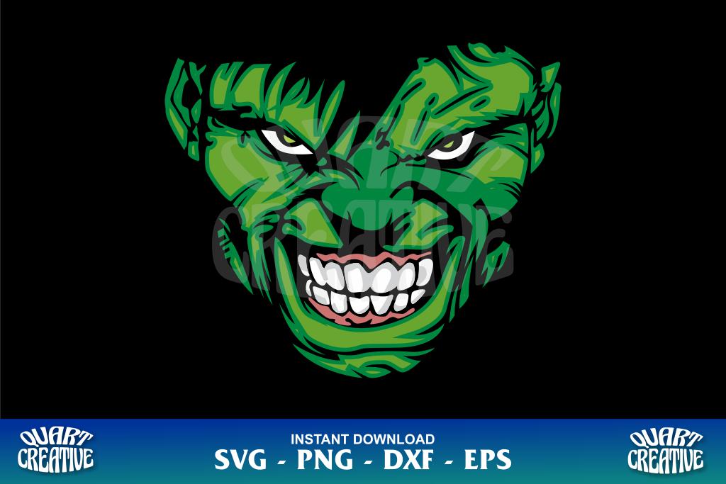 hulk face svg Hulk Face SVG
