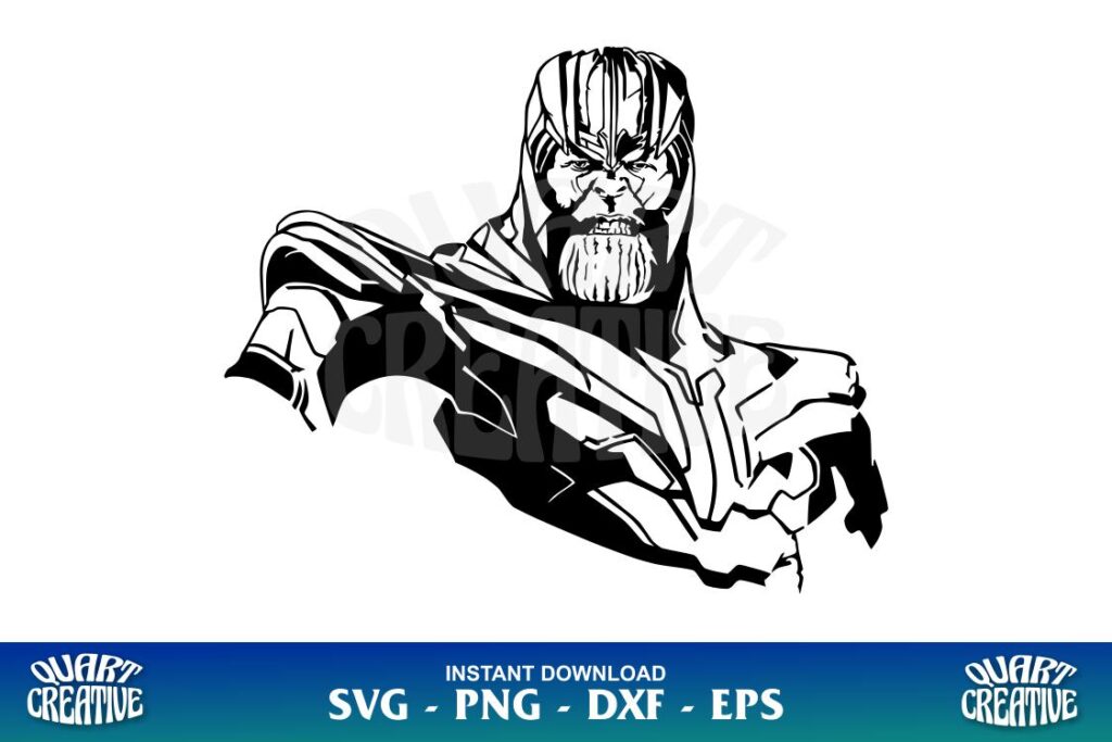 Avengers Thanos svg Avengers Thanos SVG