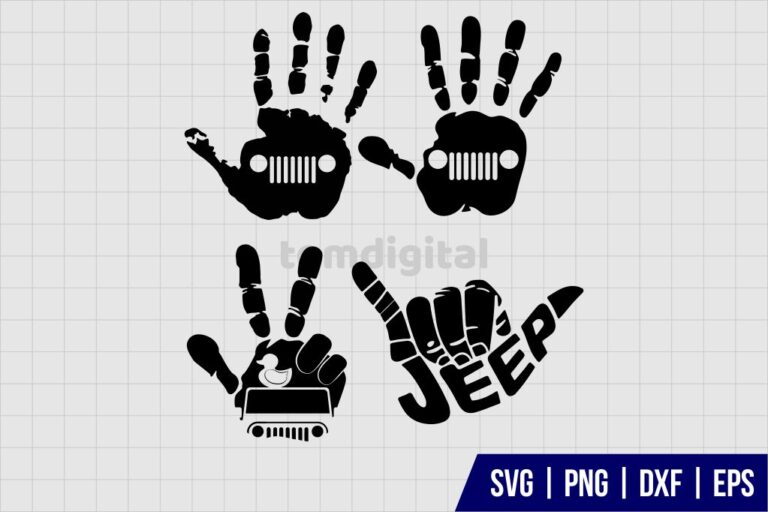 Duck Jeep Wave SVG - Gravectory