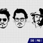 Johnny Depp SVG