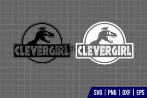 Jurassic Park Clever Girl SVG