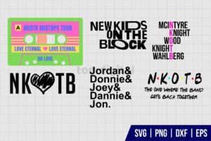 New Kids On The Block SVG Bundle