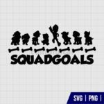 Squadgoals Paw Patrol SVG